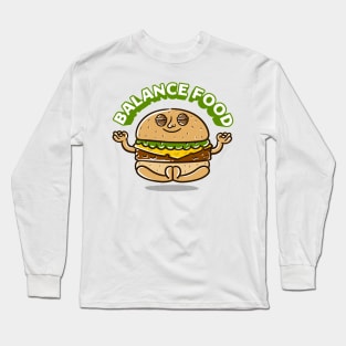 balance food Long Sleeve T-Shirt